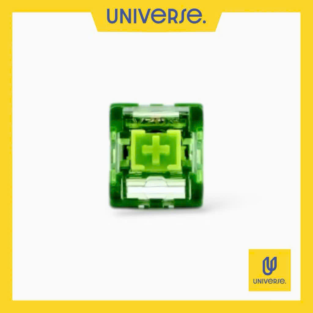10 Switch Green Jungle Linear 42g Công Tắc Bàn Phím Cơ 5 Pin Prelube