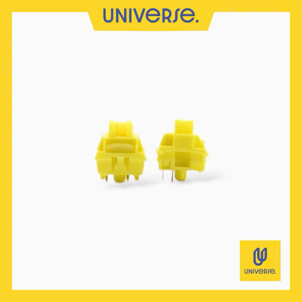 10 Switch Outemu Pear Tactile 35g Công Tắc Bàn Phím Cơ 5 Pin Prelube