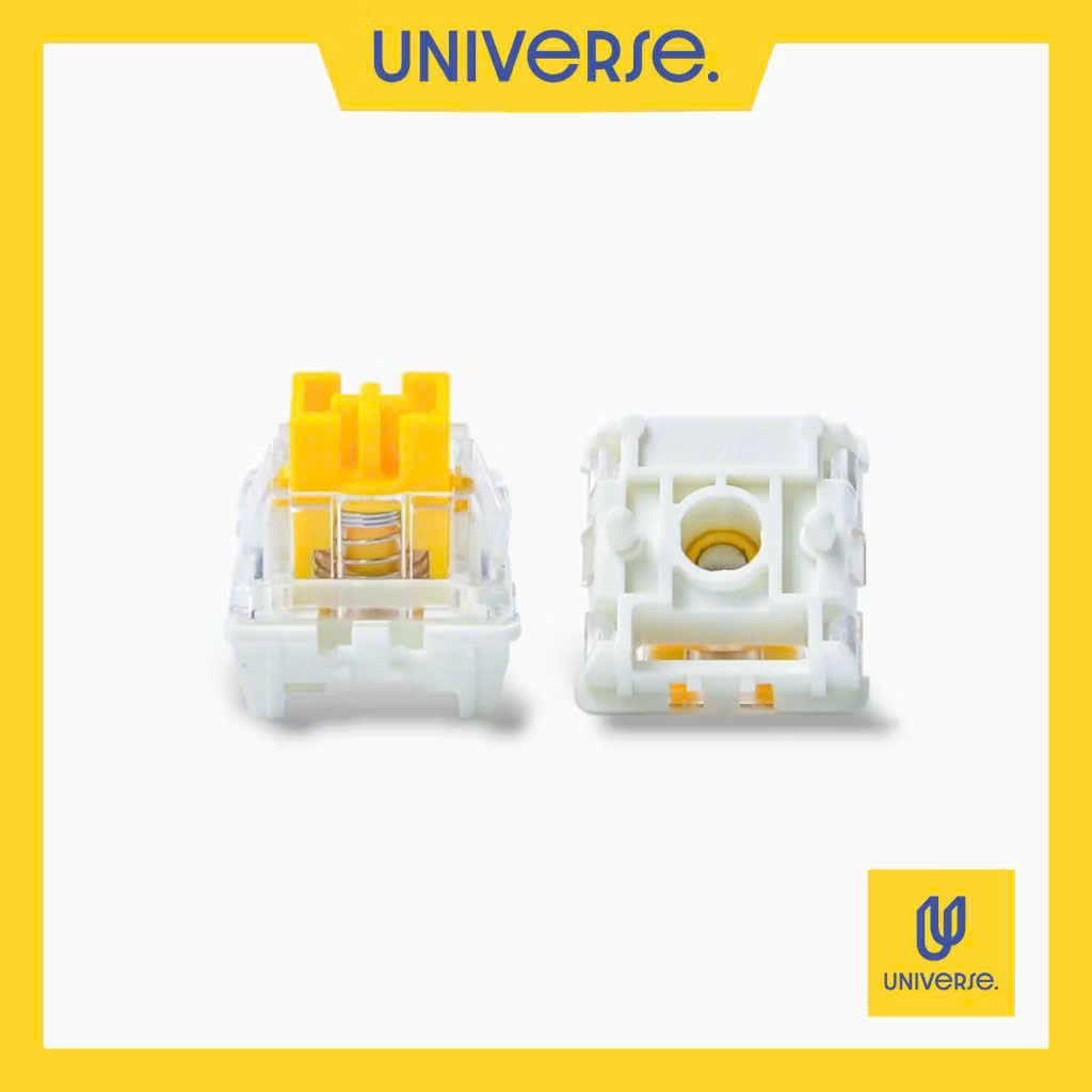 10 Switch Yellow Rapid Trigger Linear 55g Công Tắc Bàn Phím Cơ 5 Pin