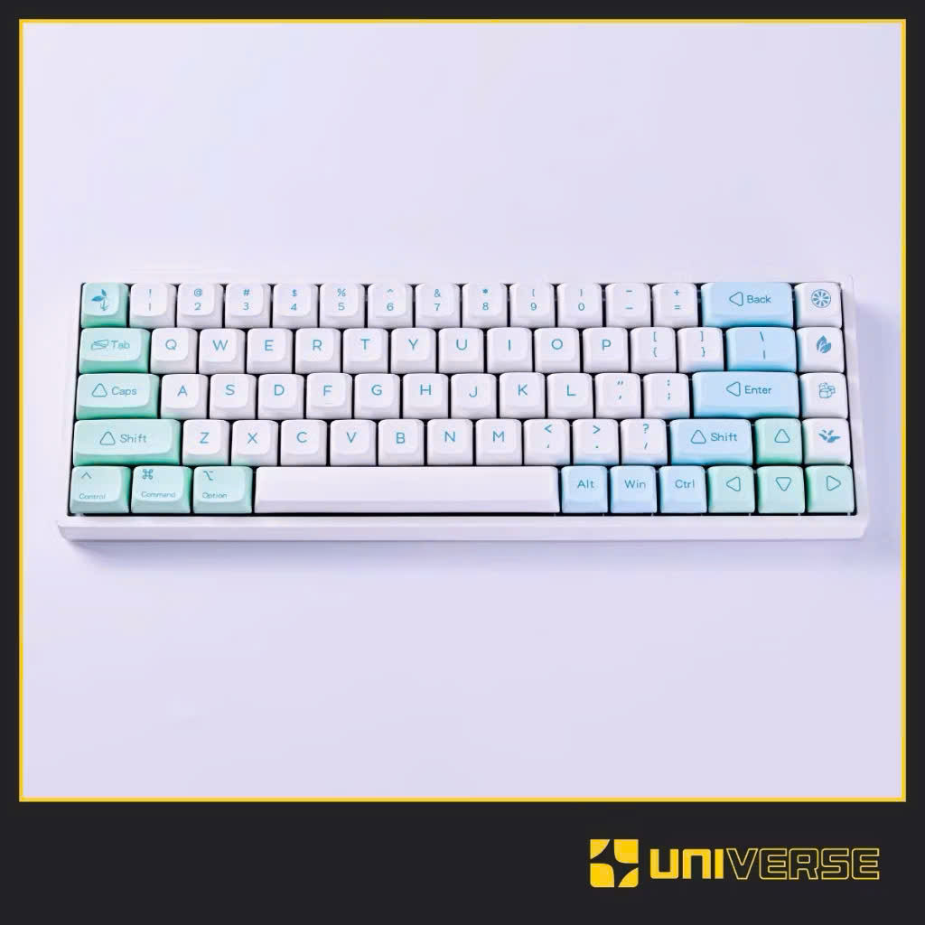 Keycap Winter Keycap PBT In Dyesub Profile XDA 132 Nút Bàn Phím Cơ