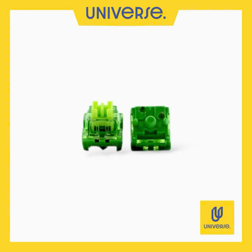 10 Switch Green Jungle Linear 42g Công Tắc Bàn Phím Cơ 5 Pin Prelube