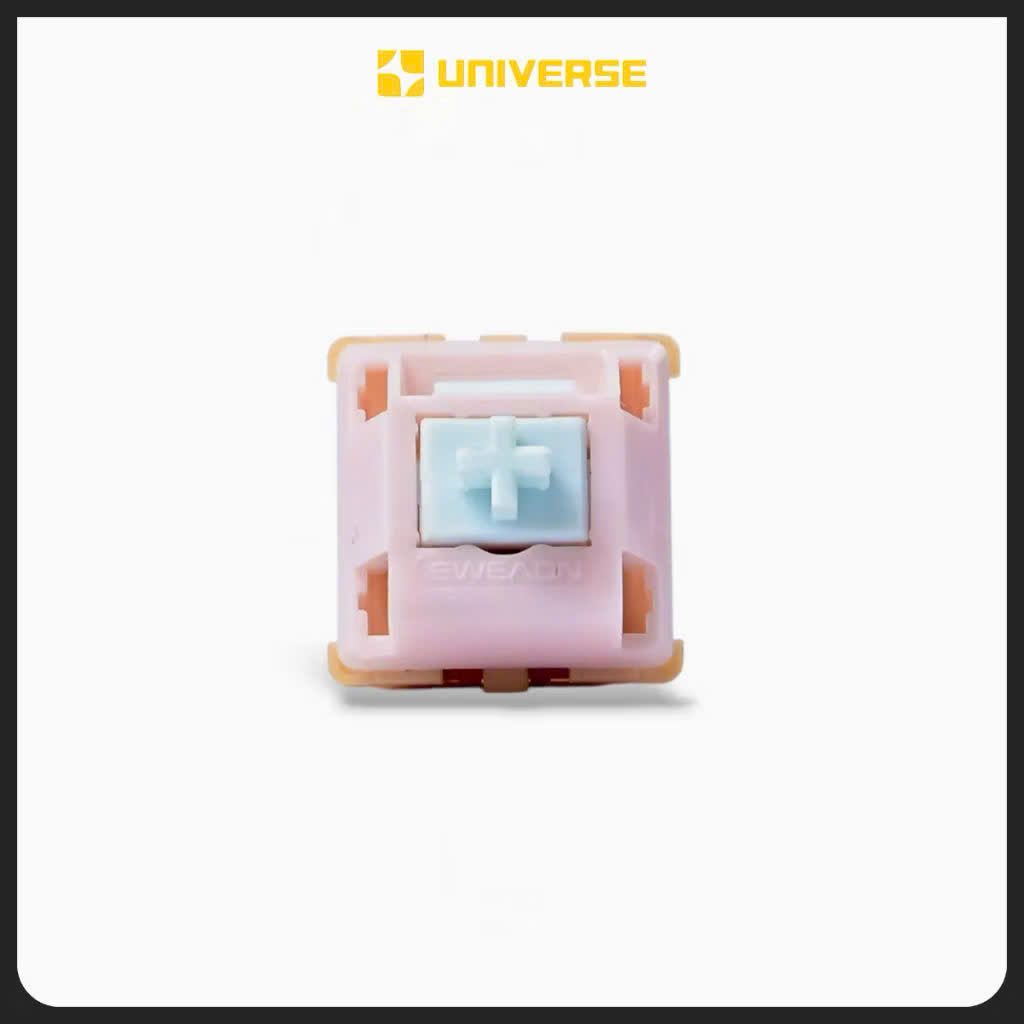 10 Switch Eweadn Spring Linear 40g Công Tắc Bàn Phím Cơ 5 Pin Prelube