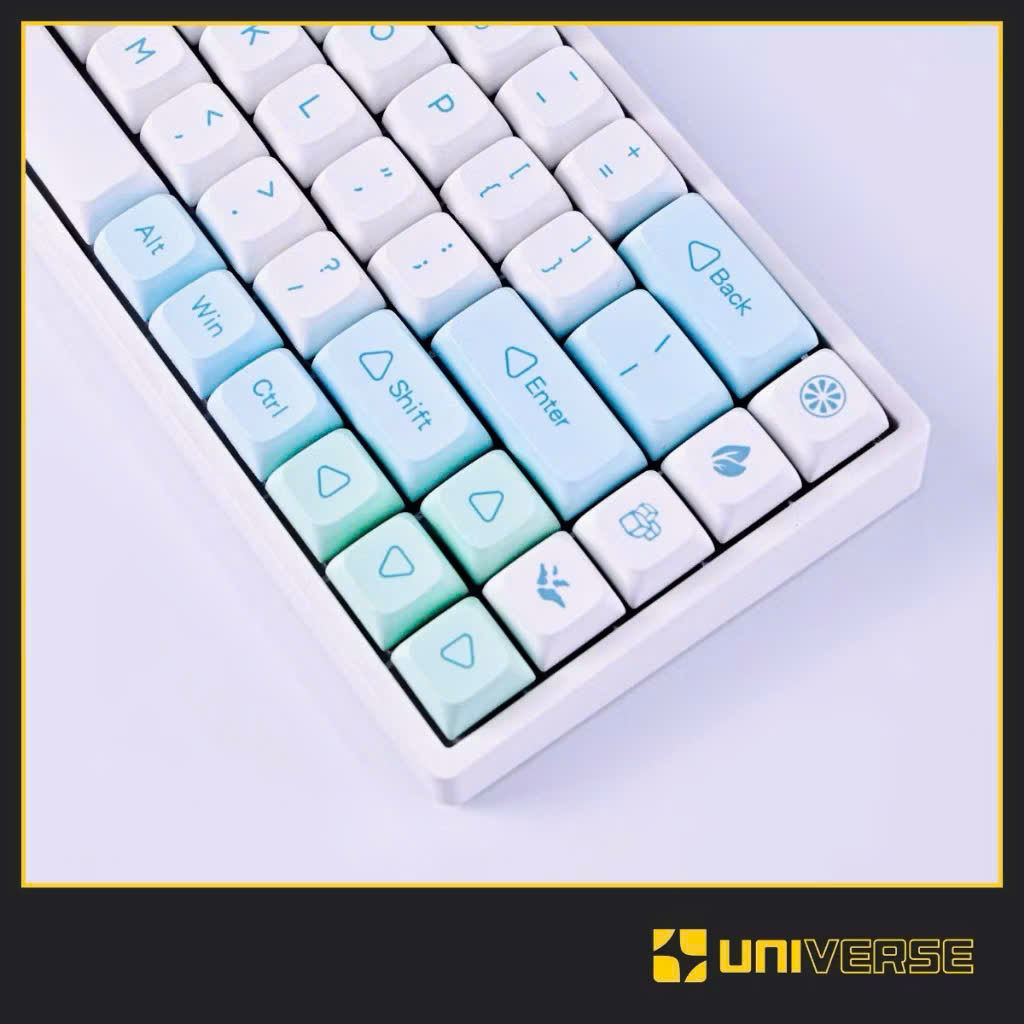 Keycap Winter Keycap PBT In Dyesub Profile XDA 132 Nút Bàn Phím Cơ