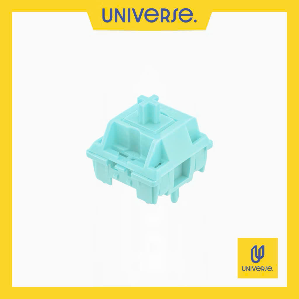 10 Switch KTT Macaron Linear & Tactile Công Tắc Bàn Phím Cơ 5 Pin Prelube