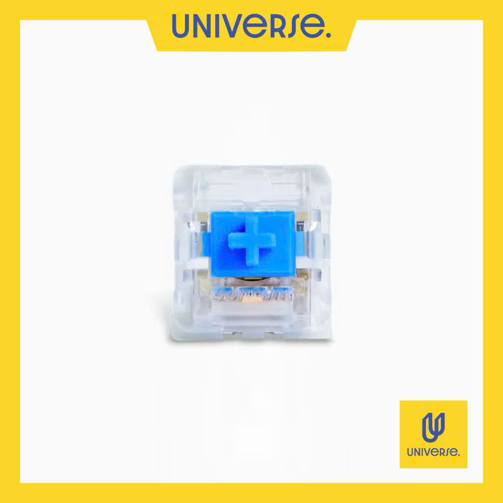 10 Switch KTT Content Blue Switch Clicky 50g Công Tec Bàn Phím Cơ 3 Pin