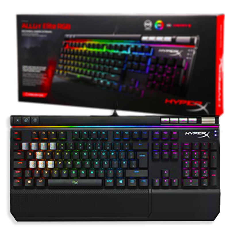 Teclado Mecánico Gaming - Hyperx Alloy Elite Rgb Cherry Red