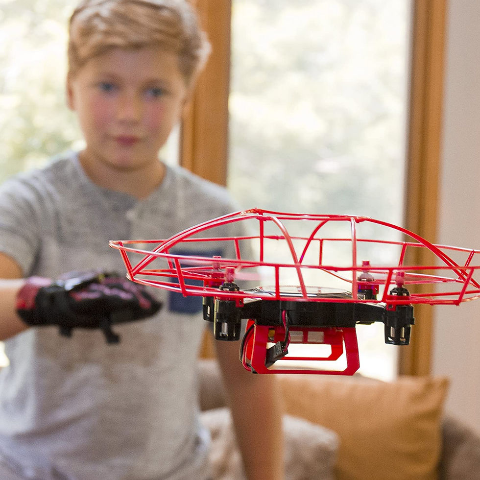 Miniatura: Drone Robótico Controlado Por Guante - Aura Kd Interactive