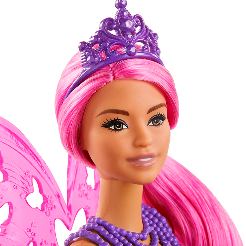Miniatura: Muñeca Hada Rosa Con Alas - Mattel Barbie Dreamtopia