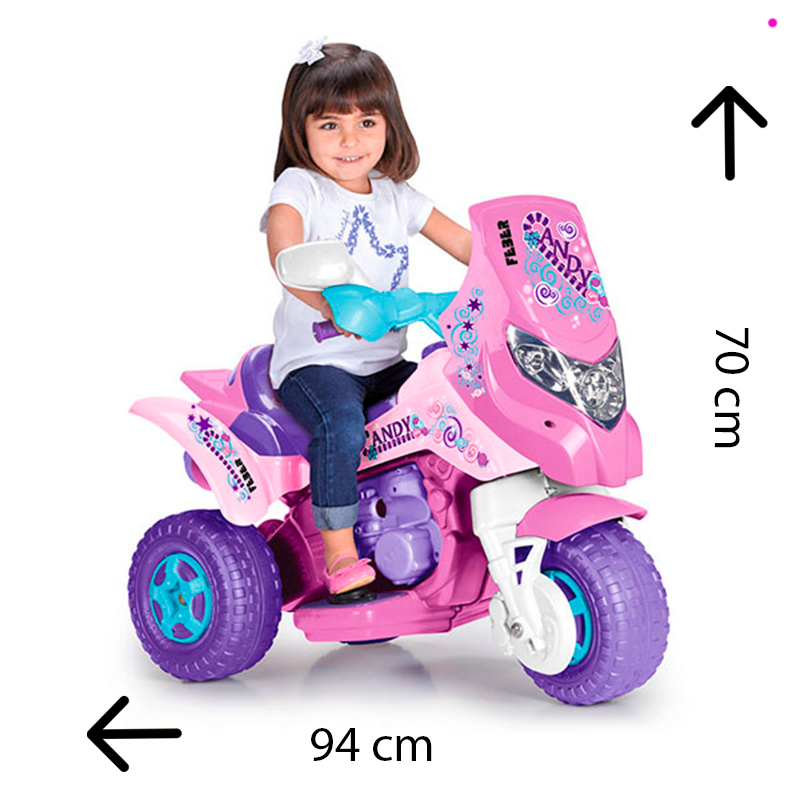 Miniatura: Montable Trimoto Eléctrica 6v - Feber Candy Nueva Sellada