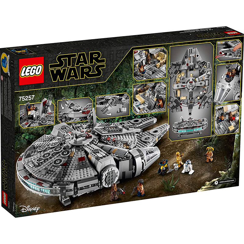 Miniatura: Halcón Milenario Gigante 1351 Piezas - Lego Star Wars 75257