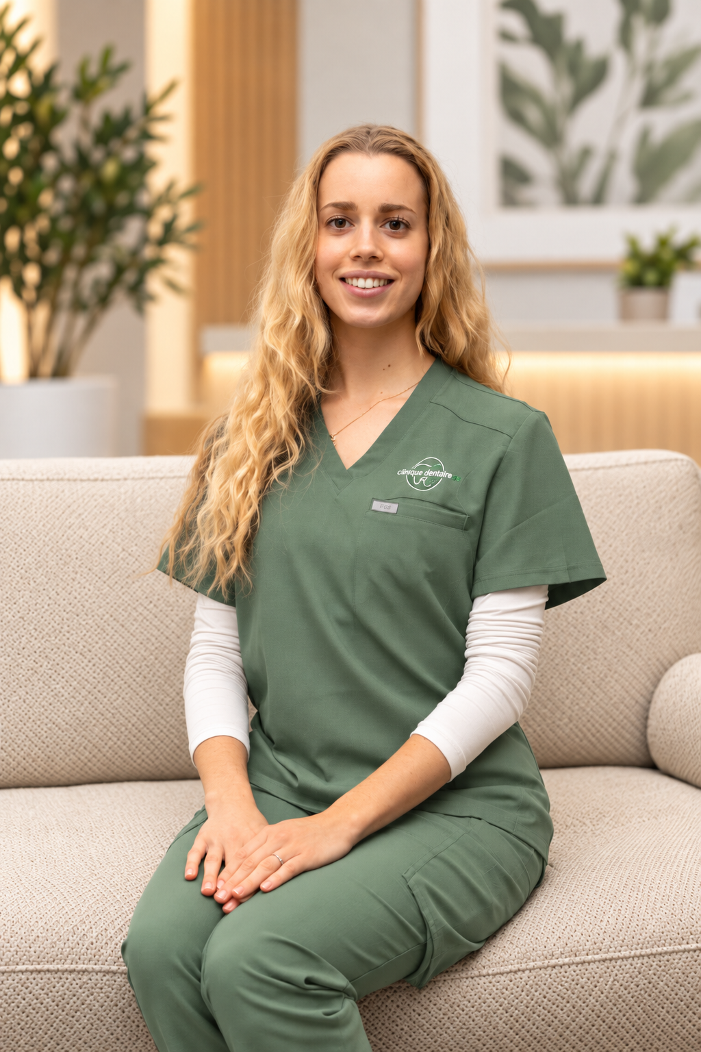 Pauline, membre de l’équipe de la Clinique Dentaire 25
