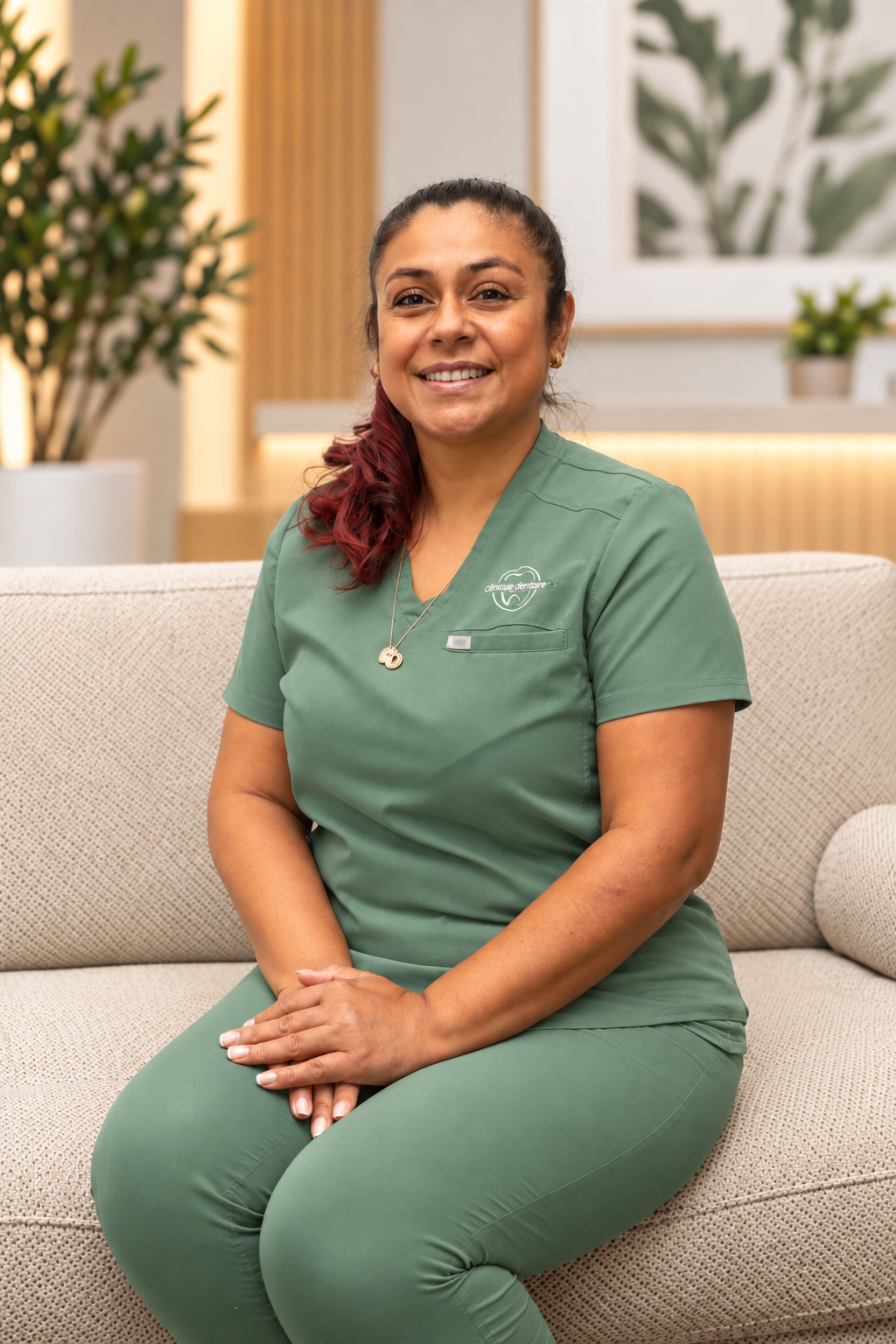 Cynthia, membre de l’équipe de la Clinique Dentaire 25