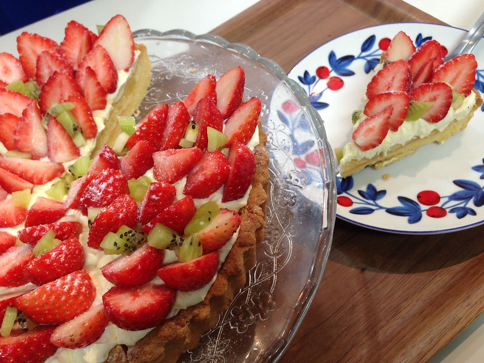 季節の手作りケーキ