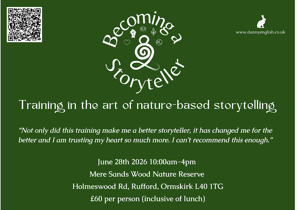 Becoming a Storyteller- Training in the art of Nature-Based Storytelling