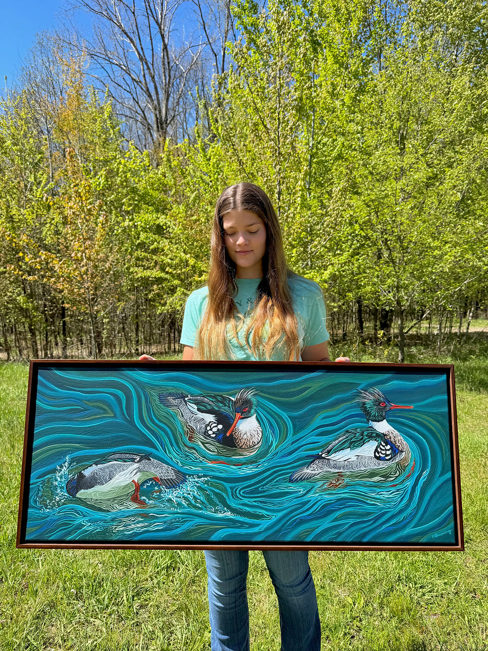 Thumbnail: Holland Sawbills - Original 