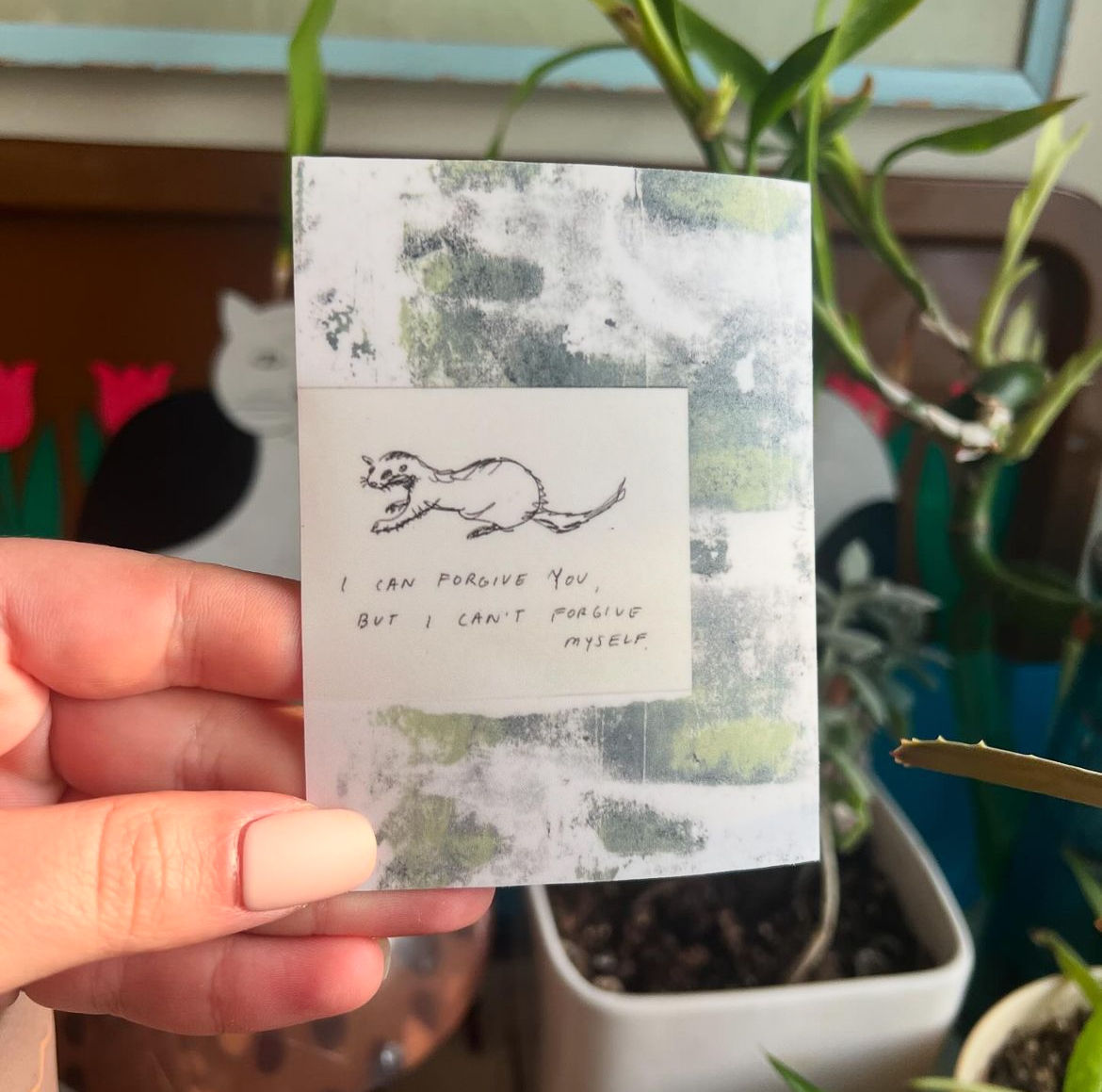 American Weasel Sticker