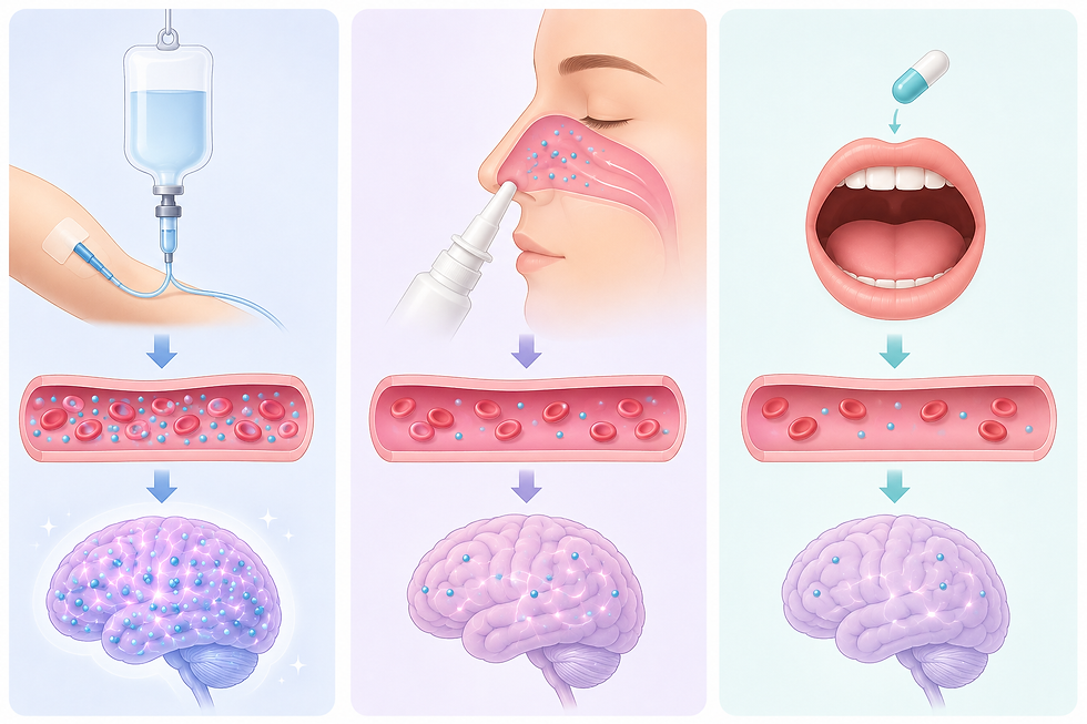 IV ketamine vs Spravato absoprtion