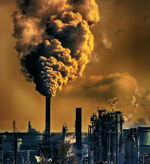 white clouds over city buildings during