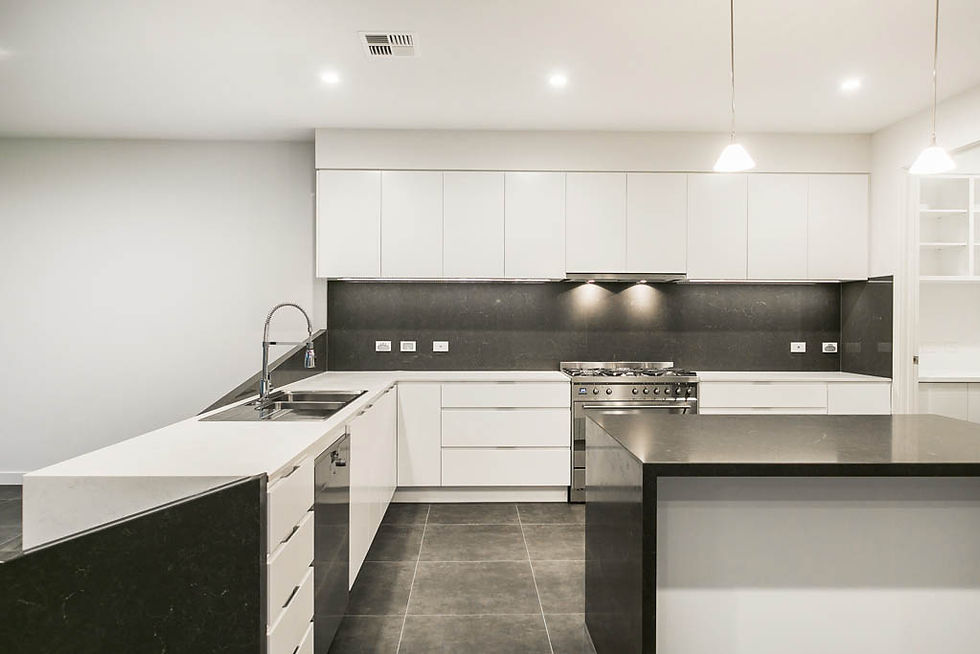 Миниатюра: Кухонная столешница из кварца Caesarstone 5003 Piatra Grey
