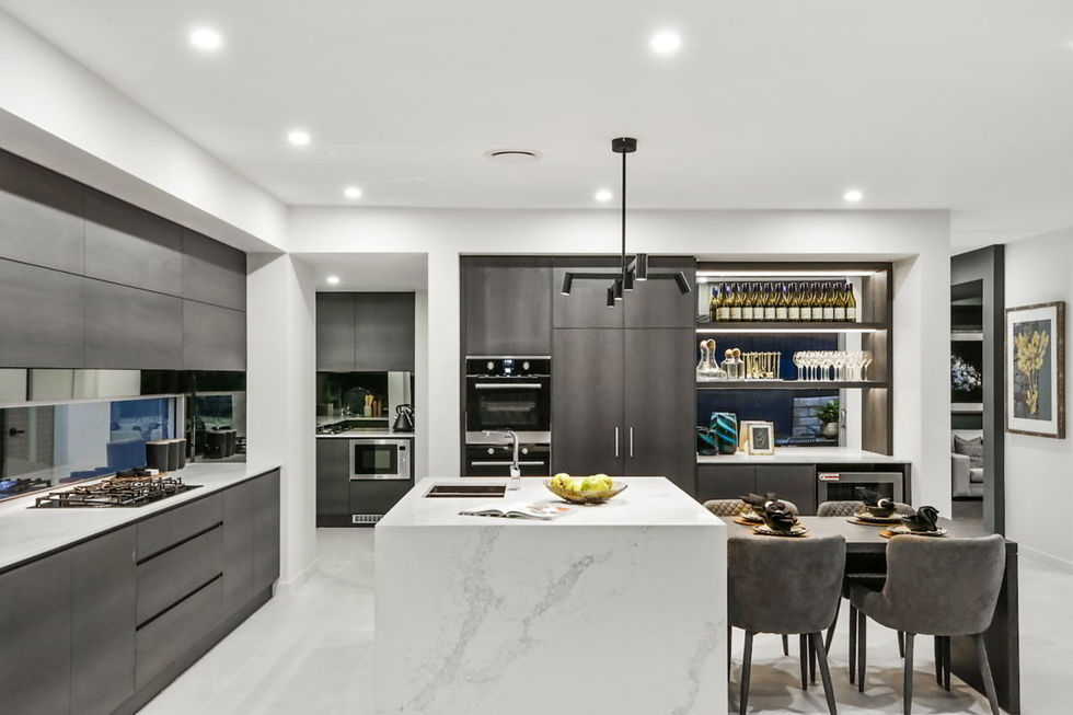 Миниатюра: Кухонный стол из искусственного камня Caesarstone 5031 Statuario Maximus
