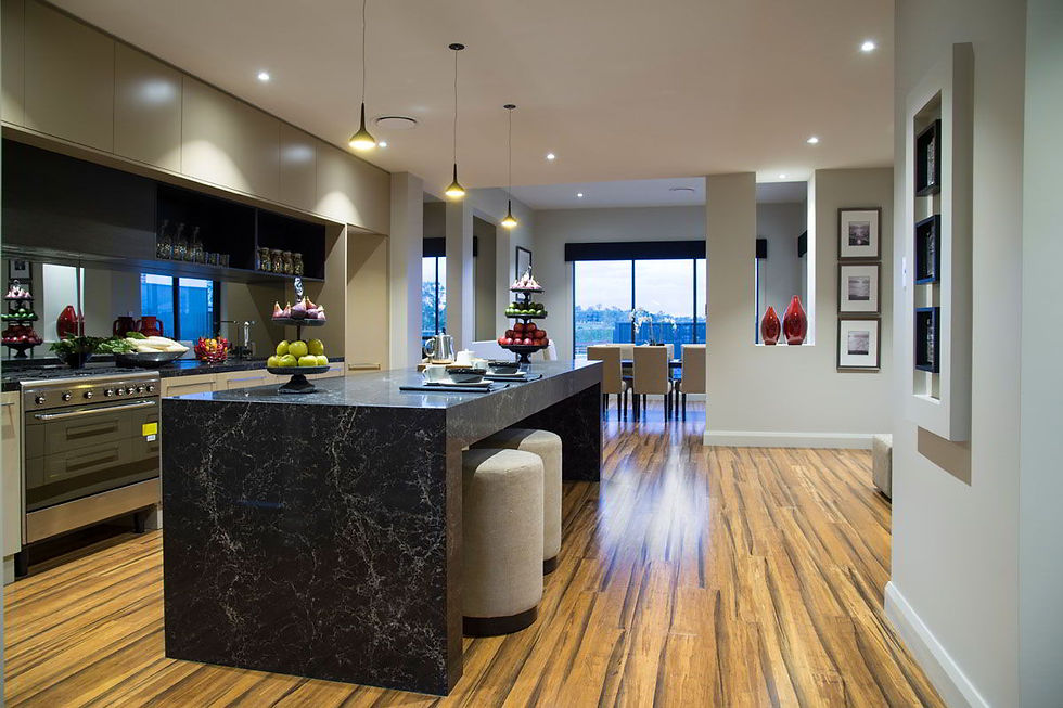 Миниатюра: Столешница из кварца Caesarstone 5100 Vanilla Noir