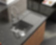 Столешница из искусственного камня, кварца Vicostone BQ8812 Java Noir