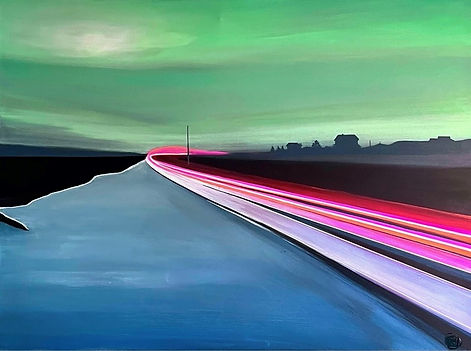 On the road – œuvre contemporaine de Morgane Masson, collection Fractures Invisibles