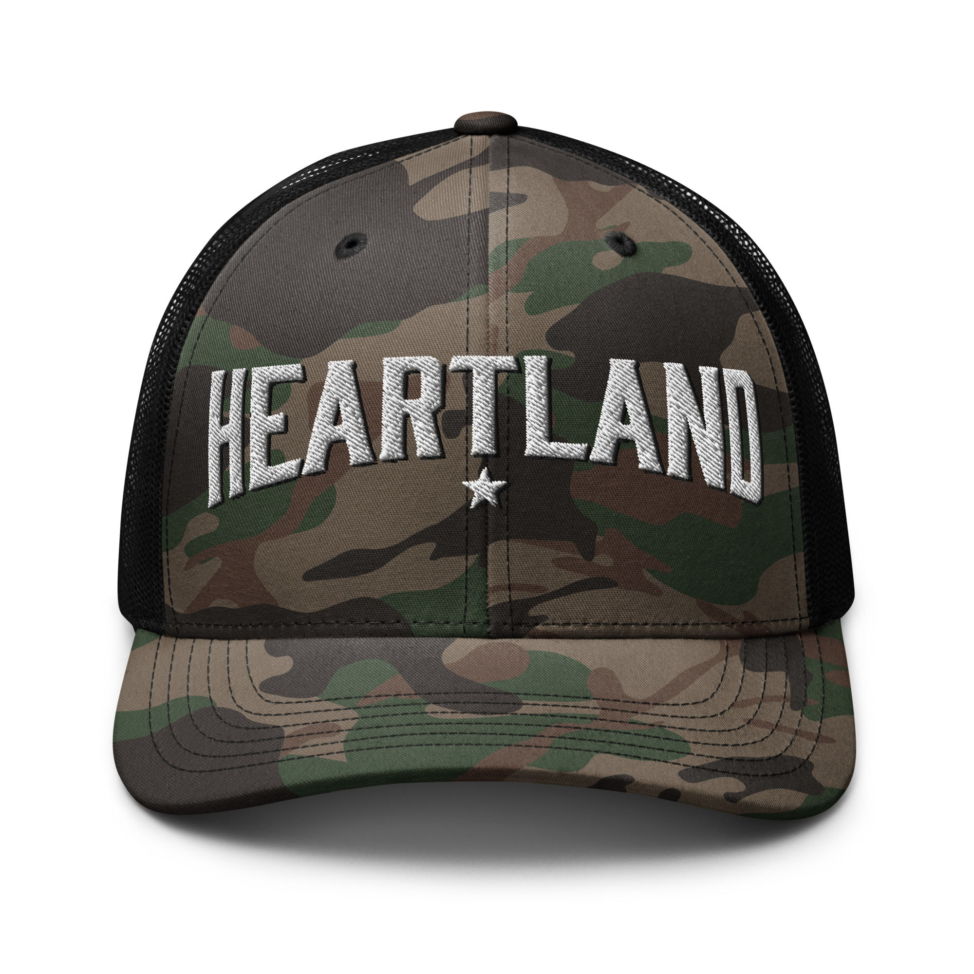 Heartland Camouflage trucker hat