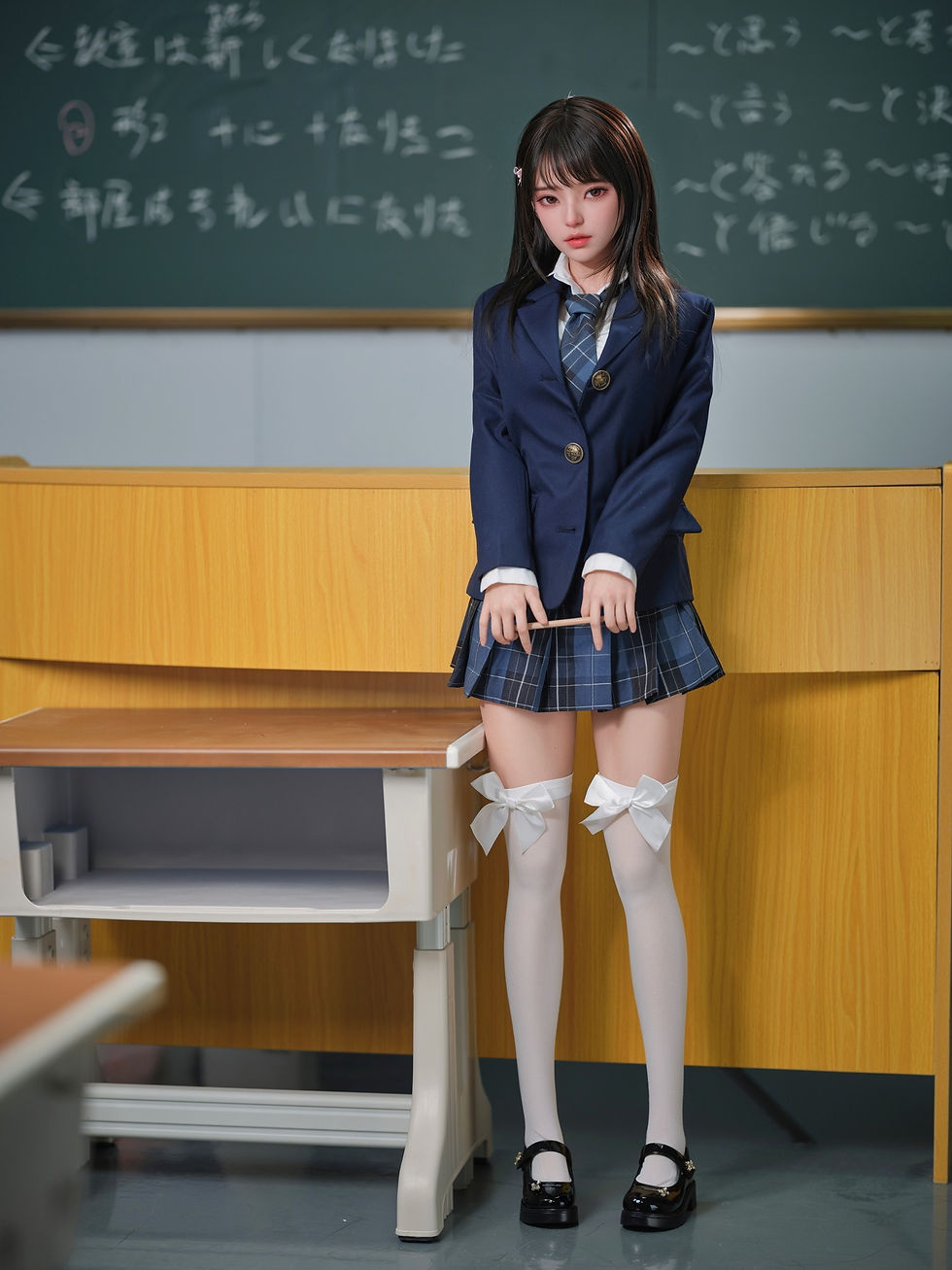縮圖：Novabeing 超維人形 142cm Sato Himari 佐藤陽葵 高端全矽膠實體娃娃可動人偶 M2