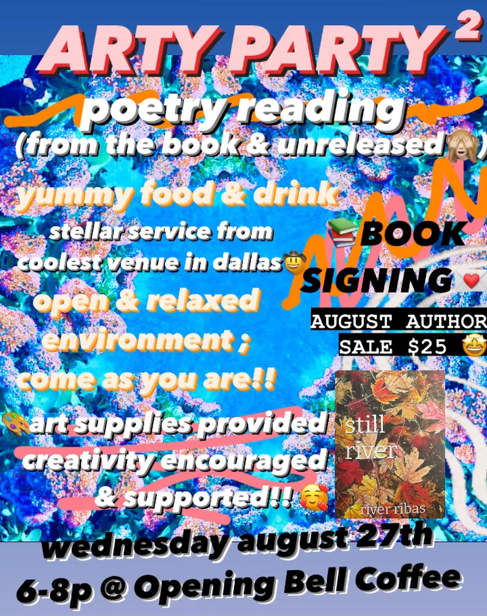 River's ARTY PARTY!! 