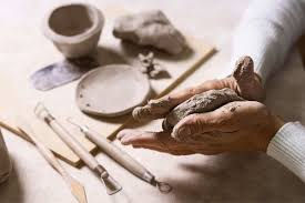 Hand Mold Pottery Class