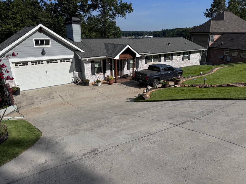 residential pressure washing in Buford, Georgia