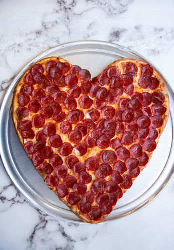 heart shaped pizza nyc