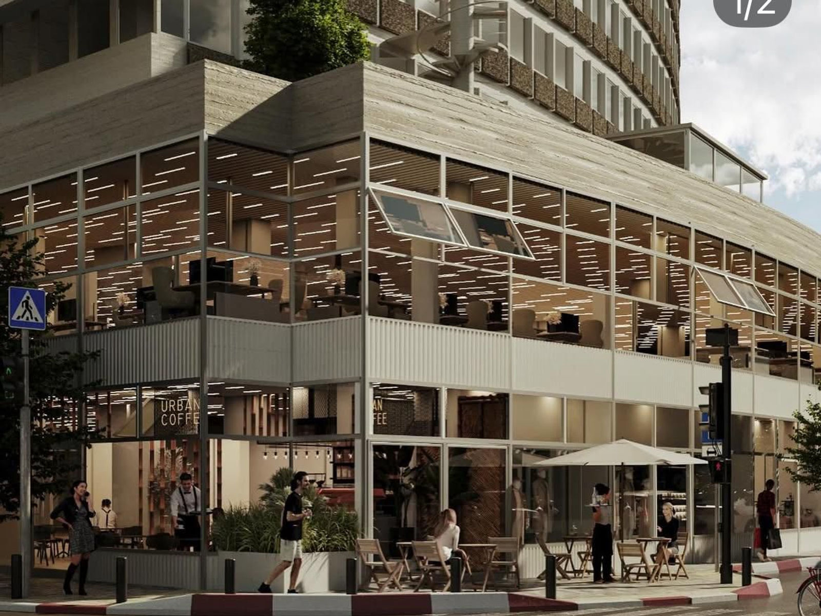 EL-AL building | Ground floor store