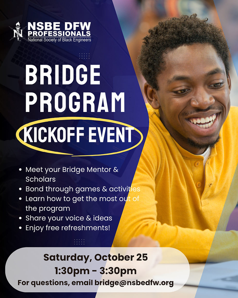 Bridge Program Kickoff Event