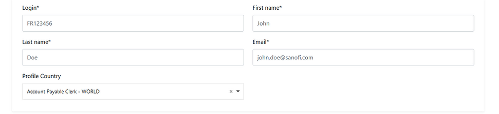 Coupa User Access Management
