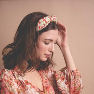 liberty print alice band, liberty print accessory