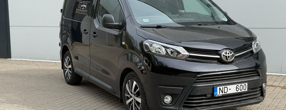 Toyota Proace izoterminis furgonas (termoizoliacija) su Daikin šaldymo įranga transportui