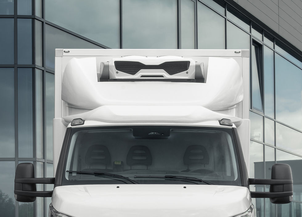 Transport refrigeration system for Hoobrid isothermal body for van chassis