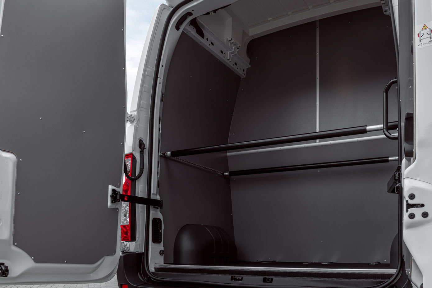 Van conversion built by Hoobrid