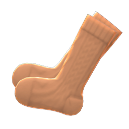 Thumbnail: Aran-Knit Socks