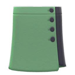 Thumbnail: Buttoned Wraparound Skirt