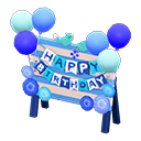 縮圖：Birthday Sign