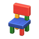 Miniatura: Wooden-Block Chair
