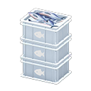 Miniature : Stacked Fish Containers