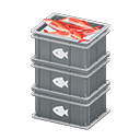 Miniature : Stacked Fish Containers