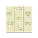 Floral Rush-Mat Flooring