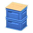 Thumbnail: Stacked Bottle Crates