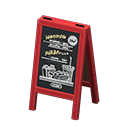 Miniature : Menu Chalkboard