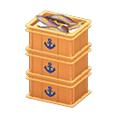 Miniature : Stacked Fish Containers
